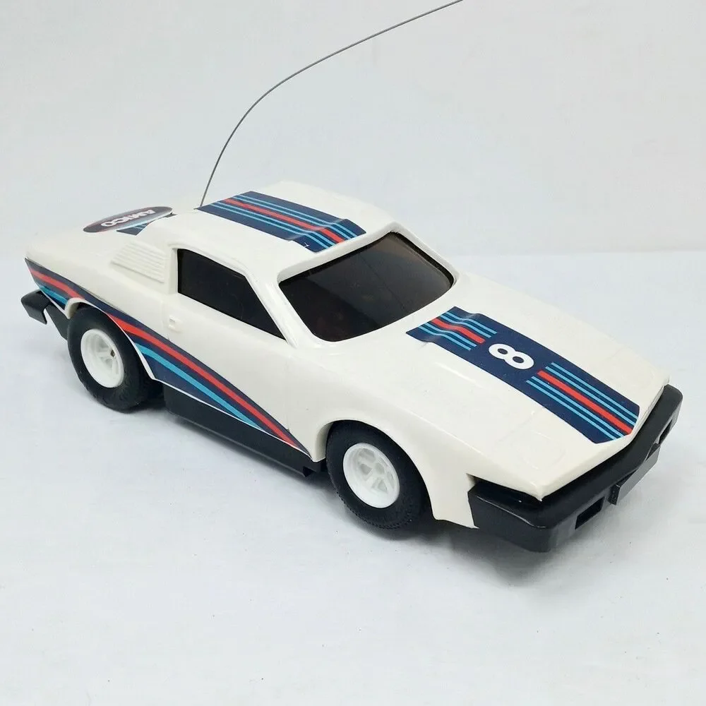 Vintage Amico Triumph TR8 Radio Controlled RC Car w/ Remote & Box *NOT TESTED*